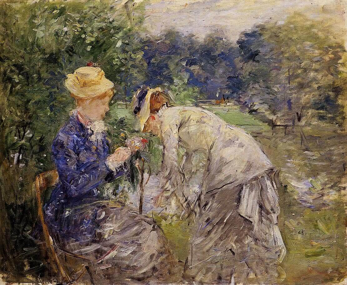 "Al Bois de Boulogne" di Berthe Morisot